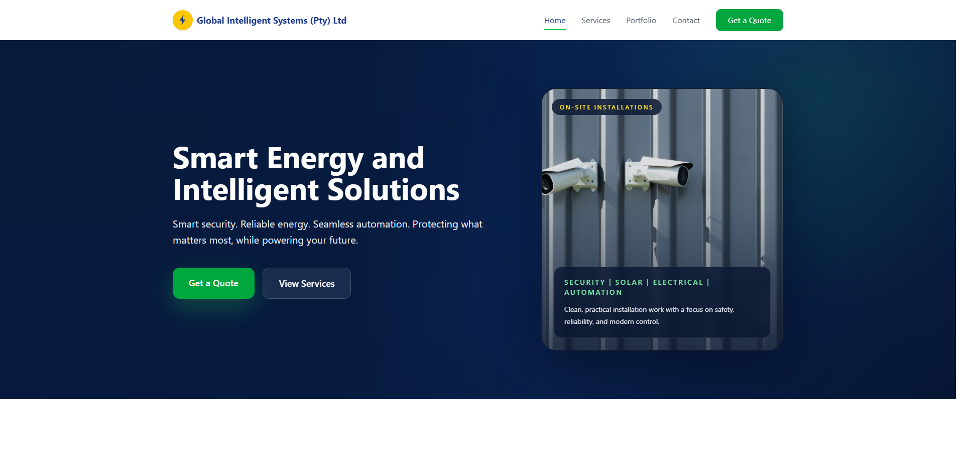 Global Intelligent Systems Website